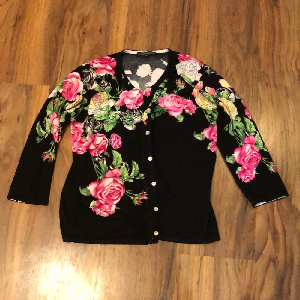 Button up sweater